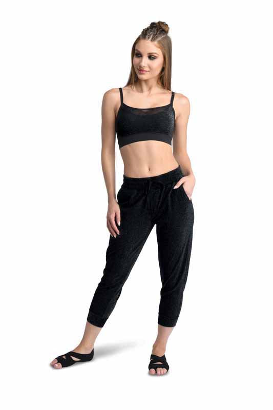 Sparkle Cropped Jogger